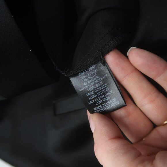 Nili Lotan Silk Satin Paris Pants Size 4 - Picture 9 of 13